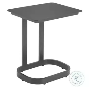 Friss Black Outdoor End Table