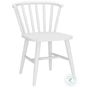 Shio White Outdoor Dining Chair
