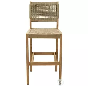 Corde Beige Bar Stool