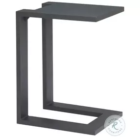 Tudi Black Outdoor Side Table