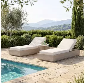 Varadero Gray Outdoor 32" Beach Chaise