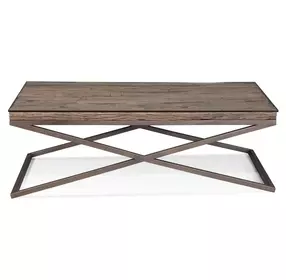 Cambria Bronze and Brown Glass Top Occasional Table Set