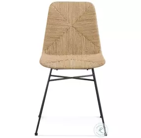 Mandao Tan Seagrass Side Chair