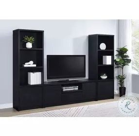 Winfield Black 60" 2 Door TV Stand