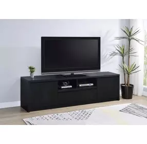 Winfield Black 78" 2 Door TV Stand