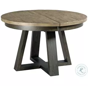 Plank Road Charcoal Extendable Dining Room Set