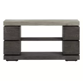 Piedmont Charcoal and Ash Rectangular Sofa Table