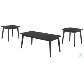 Carey Black Occasional Table Set