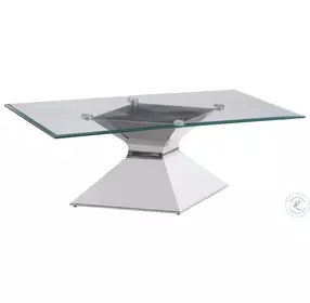 Jenny Polished Chrome Occasional Table Set