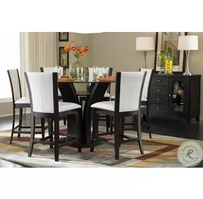 Daisy White Counter Height Chair Set of 2