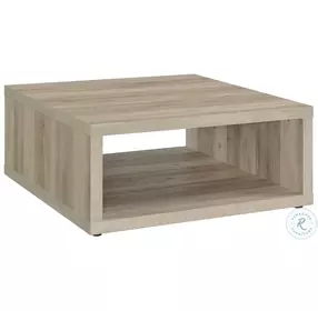 Frisco Distressed Pine Square Occasional Table Set