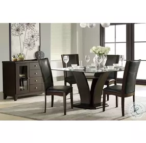 Daisy Espresso 54" Dining Table