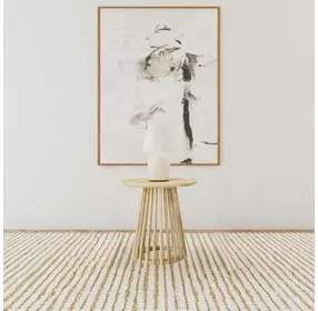 Touhy Natural Mango Round End Table