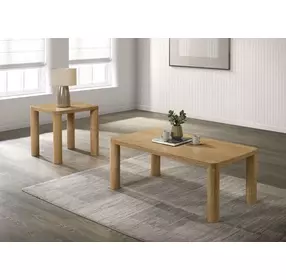 Castlewood Light Oak Rectangular Coffee Table