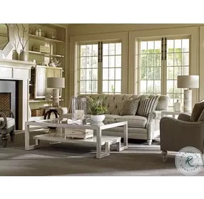 Oyster Bay Oyster And Antique Pewter Harper End Table