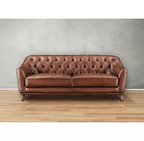 Lorwell Mocha Leather 84" Sofa