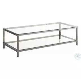 Trini Black Nickel Occasional Table Set