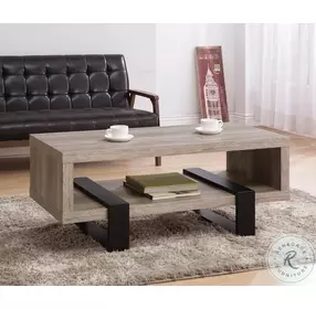 Dinard Grey Driftwood Coffee Table
