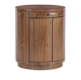 Eleana Medium Brown 2 Door Nightstand