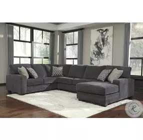 Tracling Slate Sectional with RAF Chaise