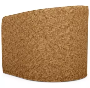 Los Altos Colton Orange Upholstered Swivel Chair