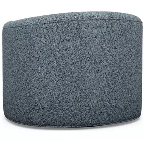 Ocean Club Kava Blue Upholstered Swivel Chair