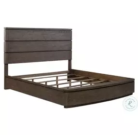 Cascade Falls Satin Espresso Panel Bedroom Set