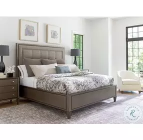 Ariana Charcoal Gray Paloma 3 Drawer Nightstand