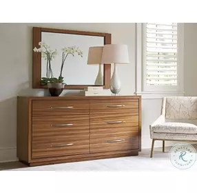 Kitano Dark Umber Daphne Mirror