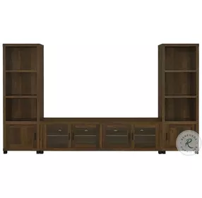 Sachin Dark Pine 3 Piece 79" Entertainment Centers