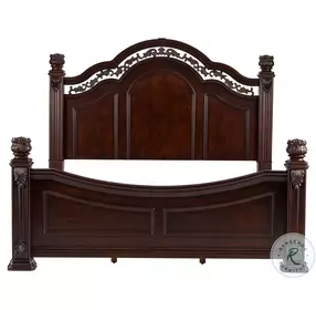 Tuscany Estates Cognac Poster Bedroom Set