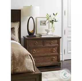 Silverado Rich Walnut Cupertino Bachelors Chest
