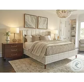 Rendezvous Biscayne Performance Fabric King Upholstered Savoy Bed