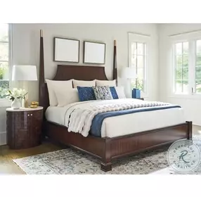 Rendezvous Walnut California King Poster Essex Bed