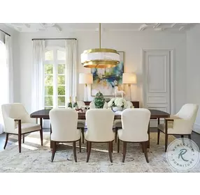 Rendezvous Biscayne Upholstered Lambeth Arm Chair