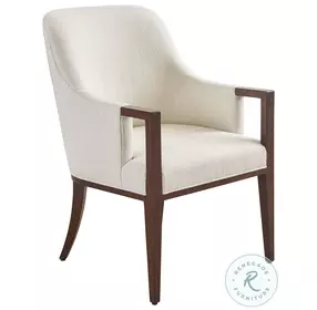 Rendezvous Biscayne Upholstered Lambeth Arm Chair