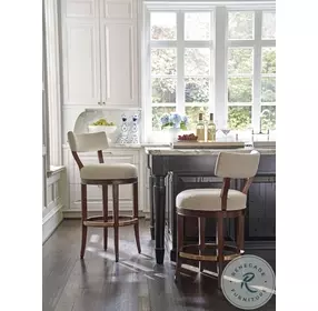 Rendezvous Biscayne Swivel Giles Counter Height Stool