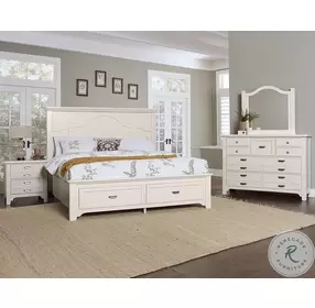 Bungalow Lattice 2 Drawer Nightstand