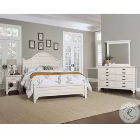 Bungalow Lattice Arch Queen Panel Bed