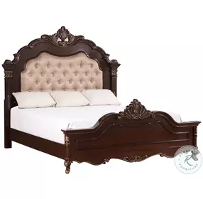 Constantine Cherry Panel Bedroom Set