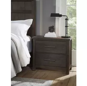 Dovetail Java 2 Drawer Nightstand