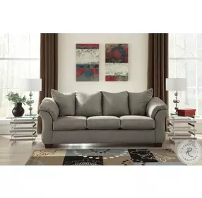 Darcy Gray Cobblestone Living Room Set