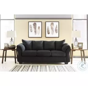 Darcy Black Living Room Set