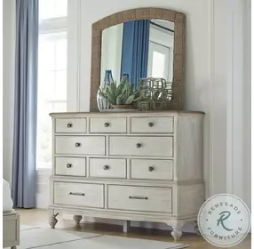 Ashbourne Driftwood Weave Mirror
