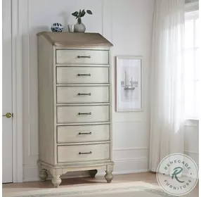 Ashbourne Merrimac Sun Washed And Driftwood Lingerie Chest