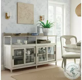 Ashbourne Cornwall Sun Washed And Driftwood Credenza