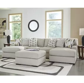 Laurelgrove Pebble Oversized Accent Ottoman
