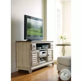 Weatherford Cornsilk And Brown 56" Console