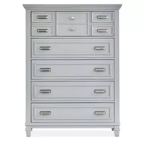 Harborwick Harbor Gray 5 Drawer Chest