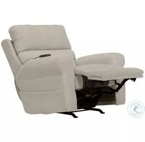 Unity Linen Rocker Power Recliner with Power Headrest And Massage
